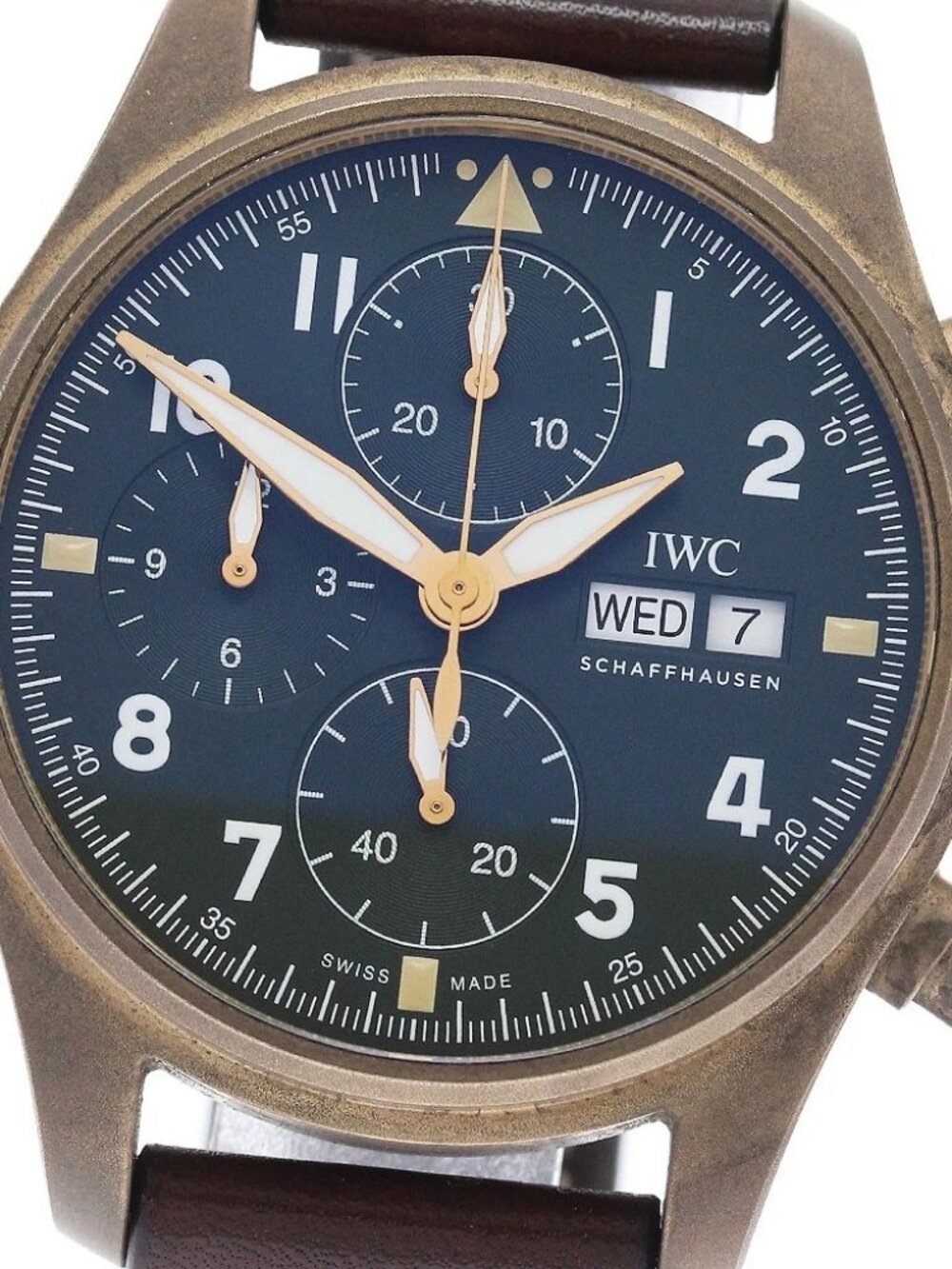 IWC SCHAFFHAUSEN Pilot Spitfire IW387902 Chronograph Auto Men's Watch_958893